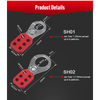 PROLOCKEY SH02 Khóa càng Cua Khóa nhóm 6 lỗ bằng thép 38mm
