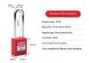 Khóa Loto Khóa An Toàn Điện PROLOCKEY KD-P76S-RED cùm thép 76mm