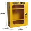 Lockout Tagout - Tủ Khóa LOTO Tủ Quản Lý Khóa Gắn Tường Bằng Thép PROLOCKEY LK03