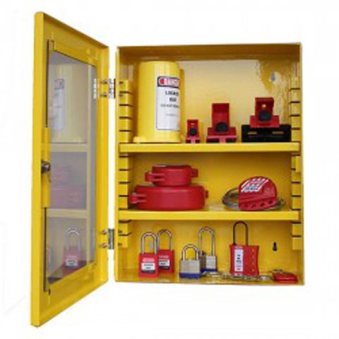  Lockout Tagout - Tủ Khóa LOTO Tủ Quản Lý Khóa Gắn Tường Bằng Thép PROLOCKEY LK03 
