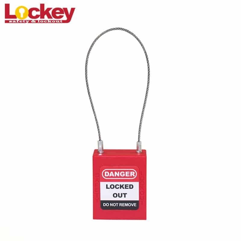 Khóa Loto PROLOCKEY KD-PC175D1.5-RED Ổ khóa an toàn bằng thép dạng cáp