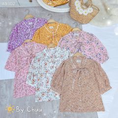 Áo Hoa Viền Bạch A9002.9302
