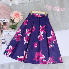 Chân Váy Gấm Li 8cm CV8029