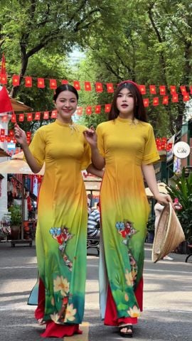 Áo Dài Đất Nước Tàu Hỏa AD2789 (áo lẻ)