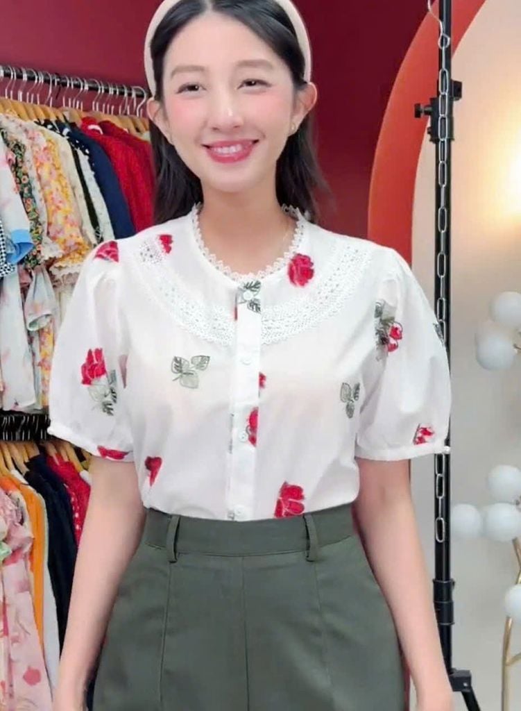 Áo Sơ Mi Hồng Mộc A3967 (Áo lẻ)