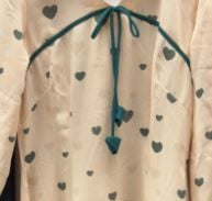 Áo Dài Cổ Bẻ Nụ Hồng AD2910 (áo lẻ)