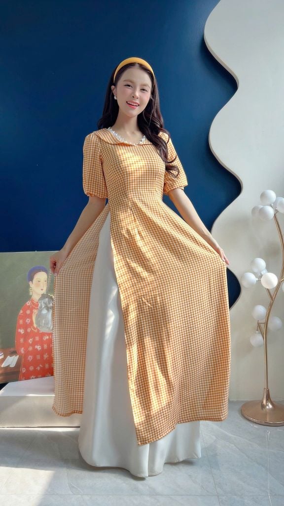 Áo Dài Honey Girl AD3079 (Áo lẻ)