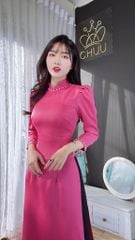 Áo Dài Lụa Ướt 3P Ngọc AD8006 (áo lẻ)