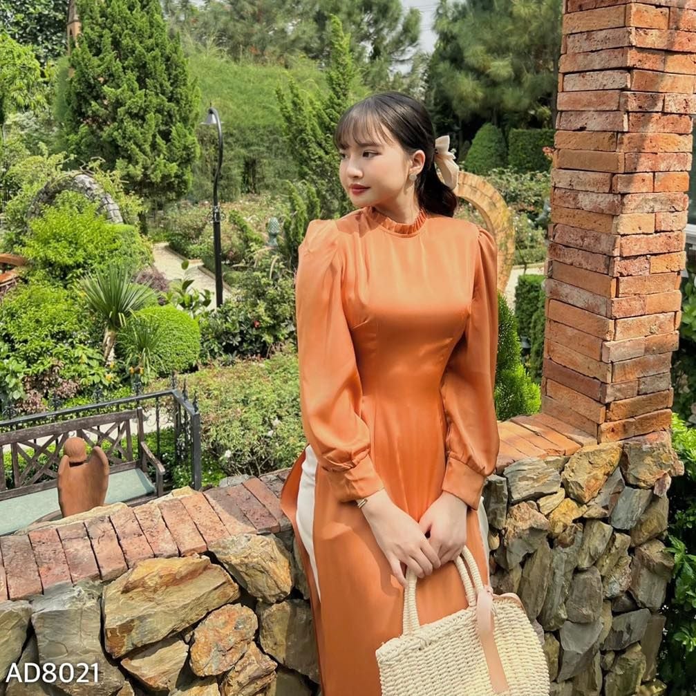 Áo Dài Cổ Li 2P AD9001.8021 (áo lẻ)