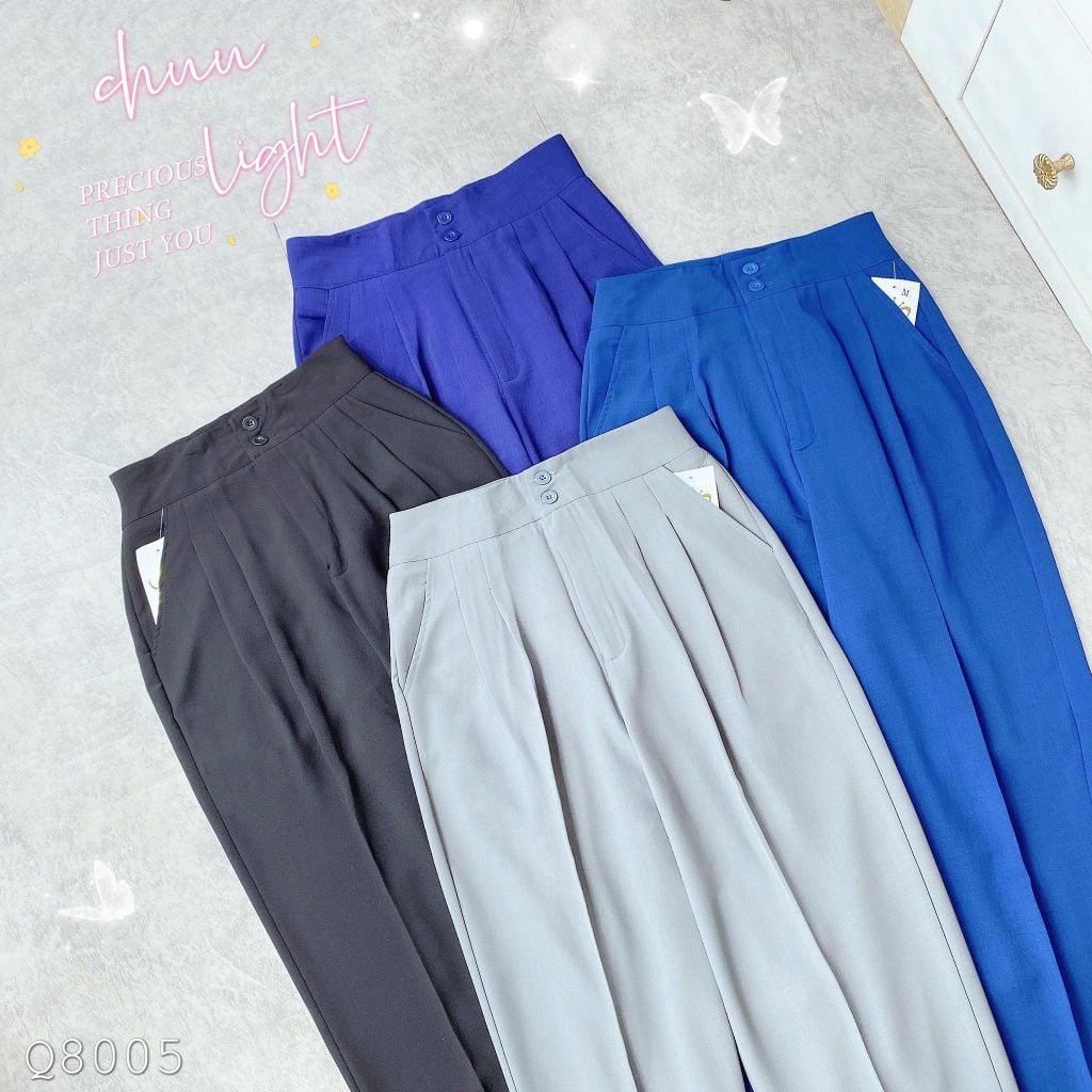 Quần Baggy Lụa 2N Q9001.8005