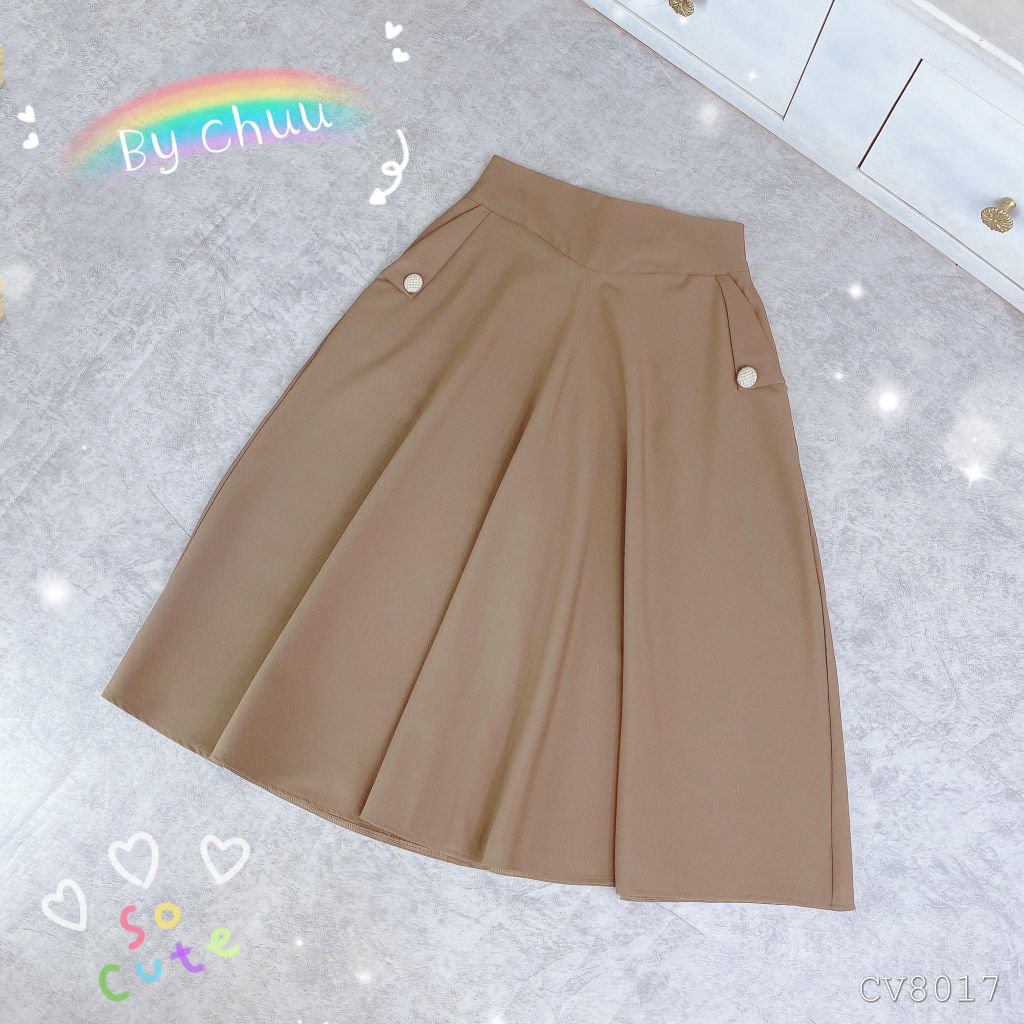 Chân Váy Túi Lật CV8017
