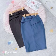 Chân Váy Peplum Đai Liền CV8019
