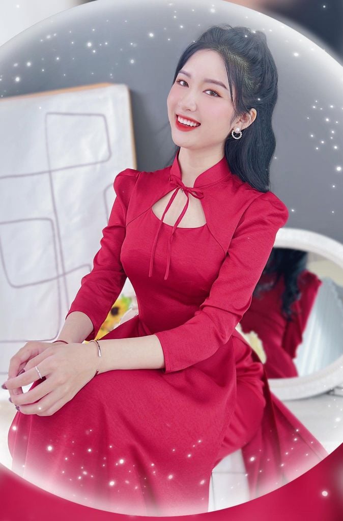 Áo Dài Lư Tác Giam AD8037 (áo lẻ)