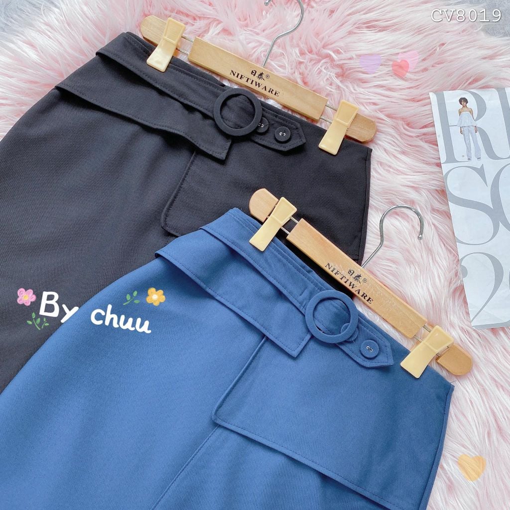 Chân Váy Peplum Đai Liền CV8019