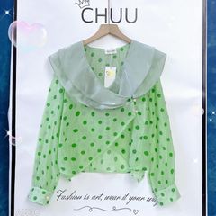 Áo Tơ Đôi Bèo To A9001.1536