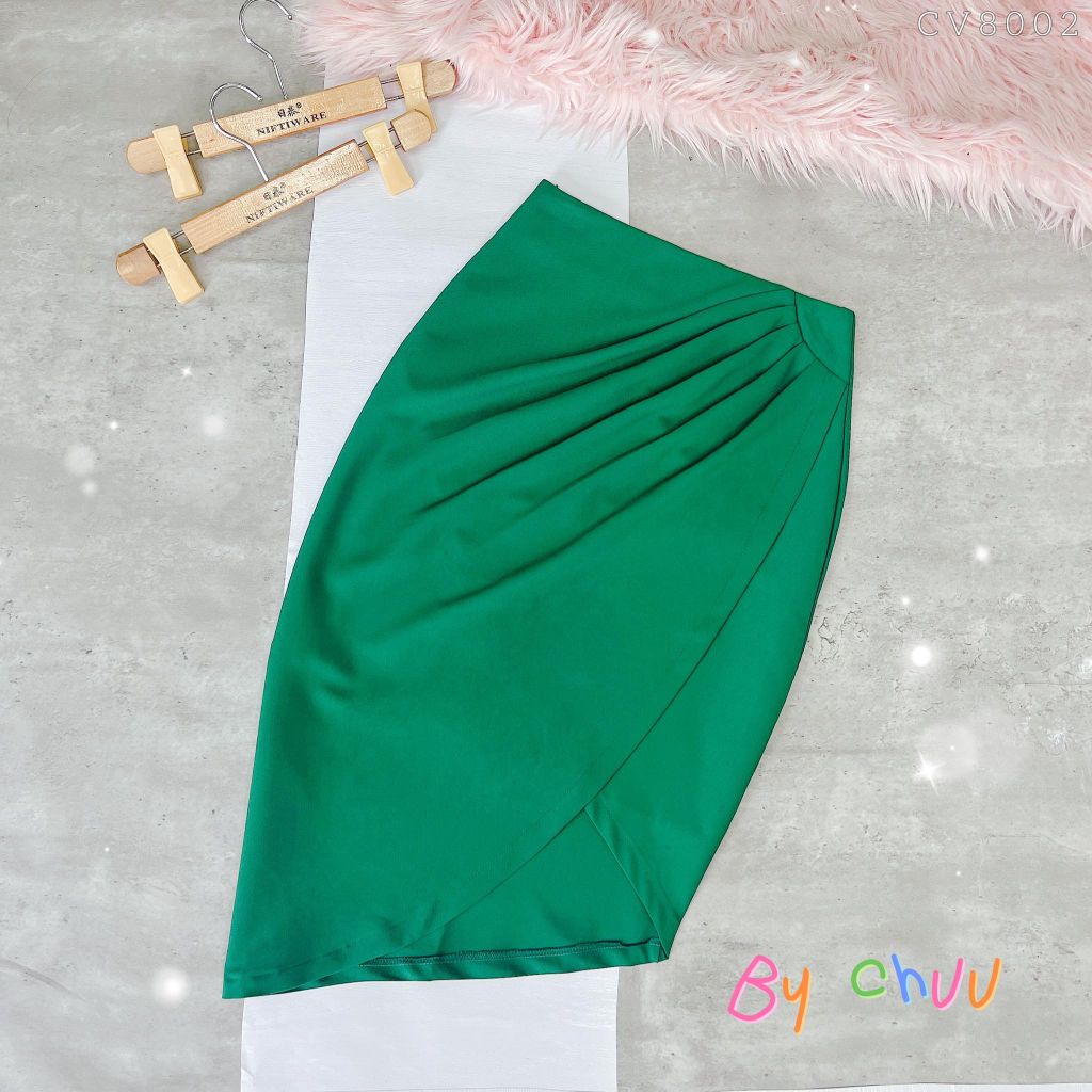 Chân Váy Một Tà Ly CV8002