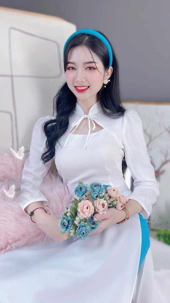 Áo Dài Lư Tác Giam AD8037 (áo lẻ)