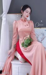 Áo Dài Cánh Hoa 3D AD8069 (áo lẻ)