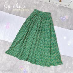 Chân Váy Midi Hoạ Tiết CV9002.8025