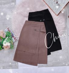Chân Váy Đắp 2 Nút Ngang CV9002.8026