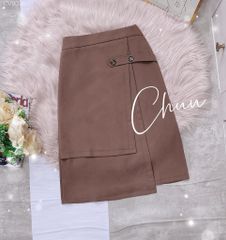 Chân Váy Đắp 2 Nút Ngang CV9002.8026