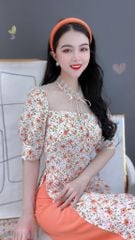 Áo Dài Pha Lưới AD8042 (áo lẻ)