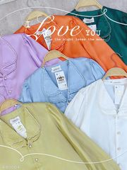 Áo Sơ Mi Ngọc Trai Color 2 cổ A9001.0004