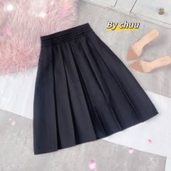 Chân Váy Đai Li Xếp To CV9030