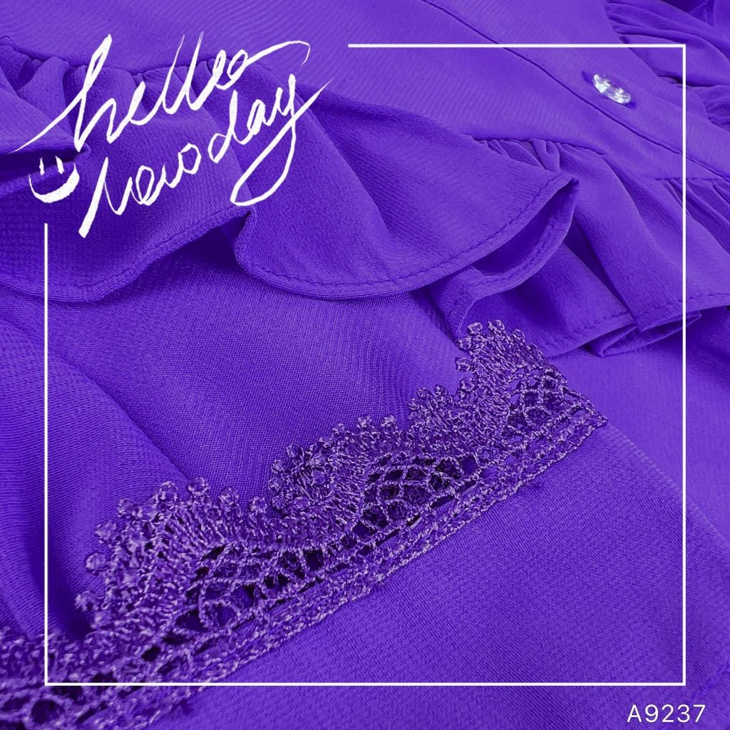 Áo Sơ Mi Ren Vân Rồng AT9001.9237