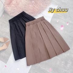 Chân Váy Đai Li Xếp To CV9030