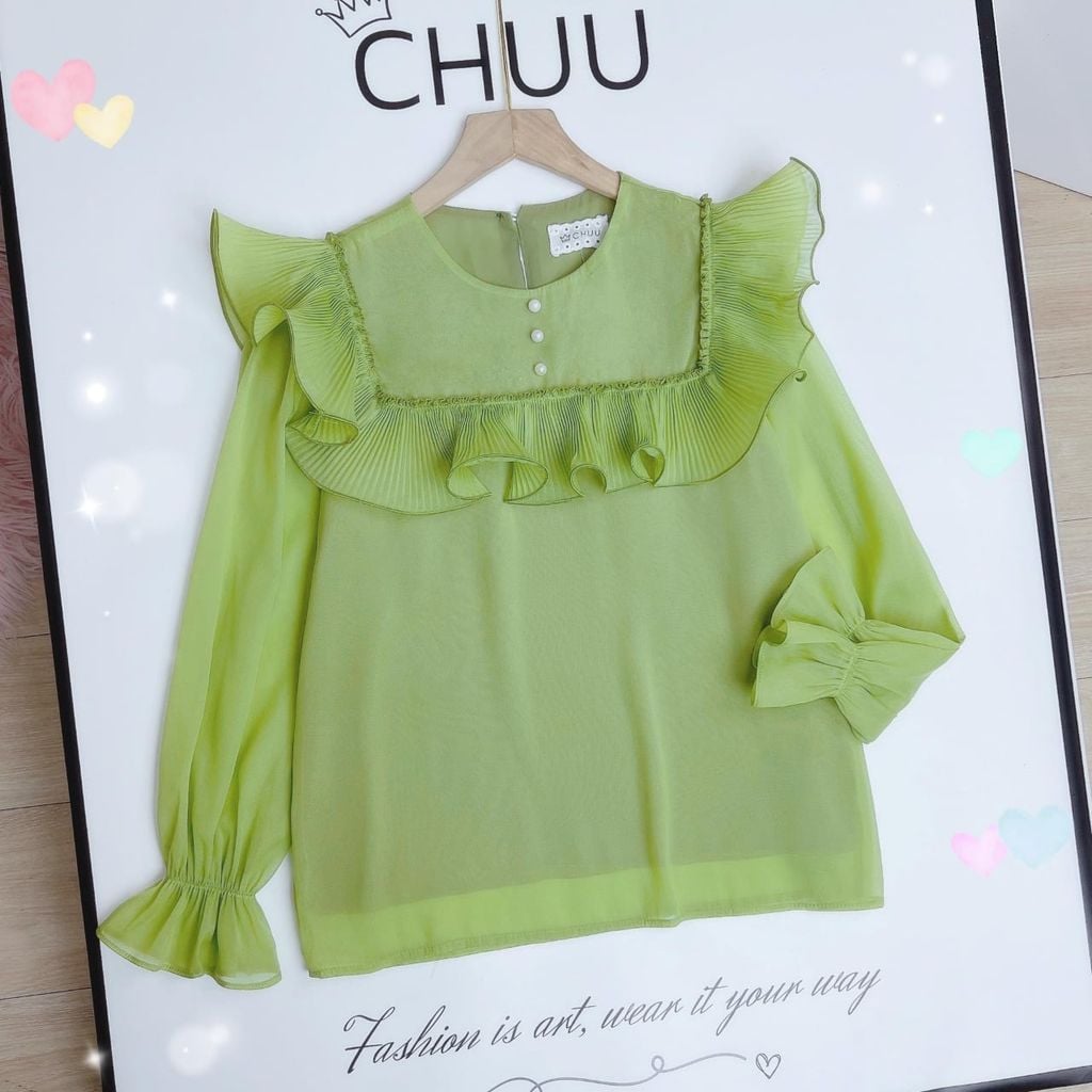 Áo Tơ Li Loe Loe A9001.9336