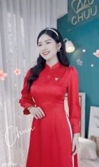 Áo Dài Gấm Tay Lolita AD9159 (áo lẻ)