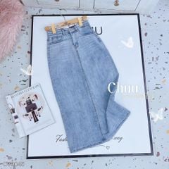 Chân Váy Jean Siêu Dài 84cm CV9040