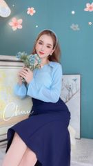 Áo Tăm Dây Xoắn Cột A9353