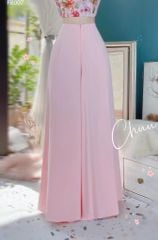Quần Váy Áo Dài Lụa Ý F8007