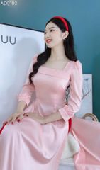 Áo Dài Cổ Ngọc 3 Chấm AD9001.9193 (áo lẻ)