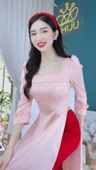 Áo Dài Cổ Ngọc 3 Chấm AD9001.9193 (áo lẻ)