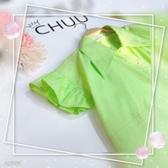 Áo Sơ Mi KaKi Ướt Croptop A9381