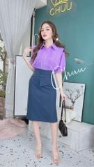 Chân Váy Peplum Đai Liền CV8019