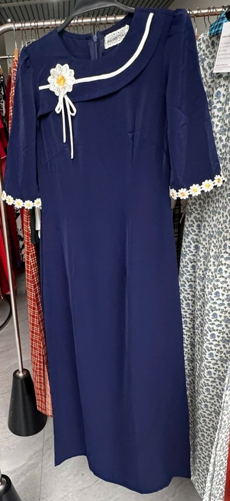 Áo Dài Hạ Cúc AD3104 (áo lẻ)