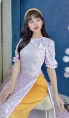 Áo Dài Nơ To Kimono AD9254 (áo lẻ)