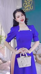 Áo Dài Cổ Nữ Hoàng AD9001.9191 (áo lẻ)