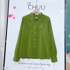 Áo Sơ Mi Cổ Thêu Commo A9425