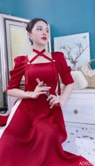 Áo Dài Yếm Ngọc Mặt Trời AD9208 (áo lẻ)