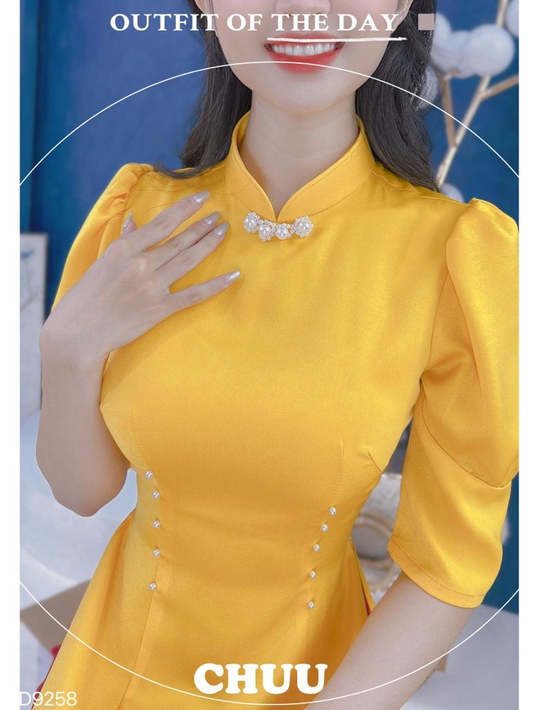 Áo Dài Eo Ngọc AD9001.9258 (áo lẻ)