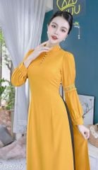 Áo Dài Cổ Tàu Ren Tay Nối AD9220 (áo lẻ)