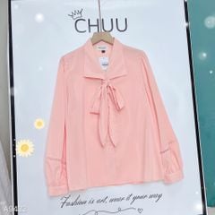 Áo Cổ Sam Nơ Rời A9422