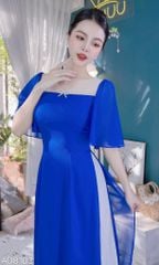Áo Dài 4 Tà Tơ IC Bling AD9003.8103 (áo lẻ)