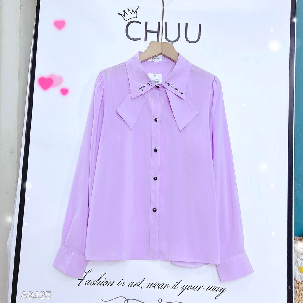 Áo Sơ Mi Cổ Thêu Commo A9425
