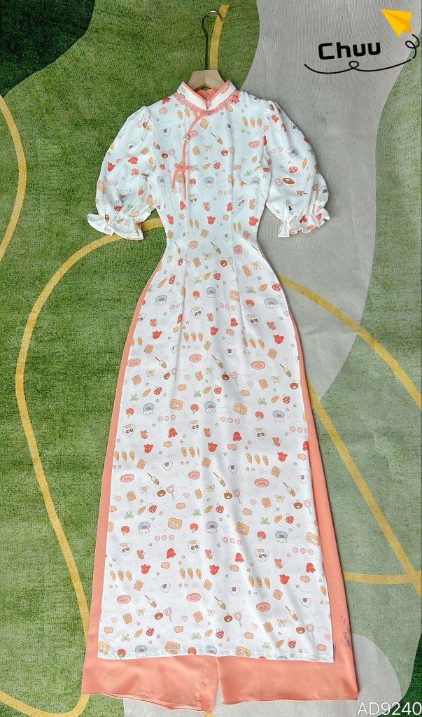 Áo Dài Tiểu Yến Tử AD9240 (áo lẻ)